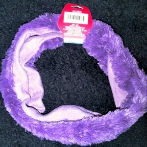 NWT Juncture Purple Faux Muffler